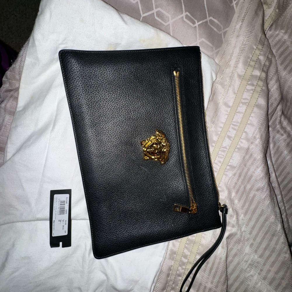 Versace Black Large Medusa Zip Pouch
Low ball offers will be declined! - Picture 6 of 6